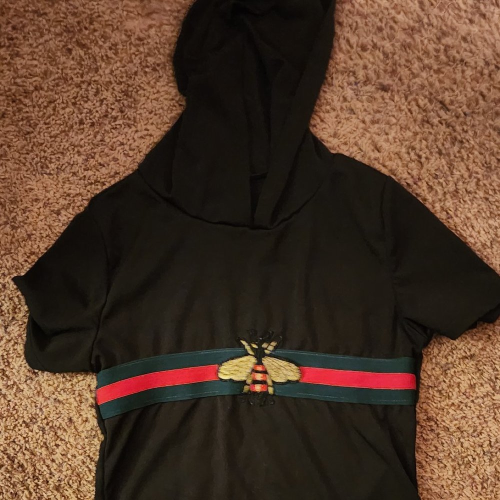 Gucci hooded shirt